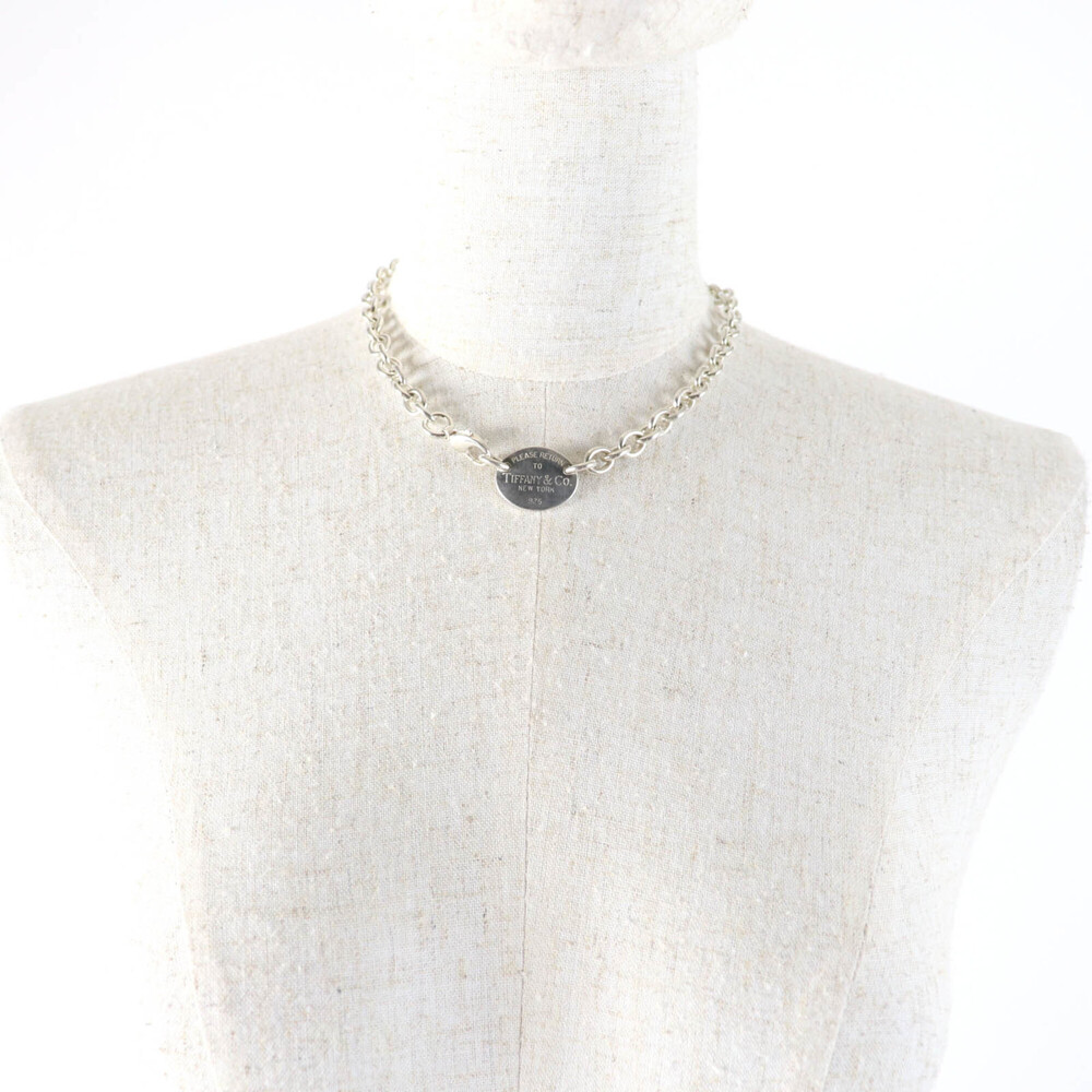 TIFFANY Authentic Silver Necklace - Picture 3 of 9